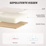 Reguliuojamo aukščio biuro kėdė su lino imitacijos audiniu