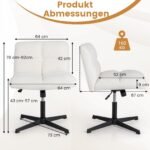 Biuro kėdė su aukščio reguliavimu ir atlošo funkcija (Smėlio)