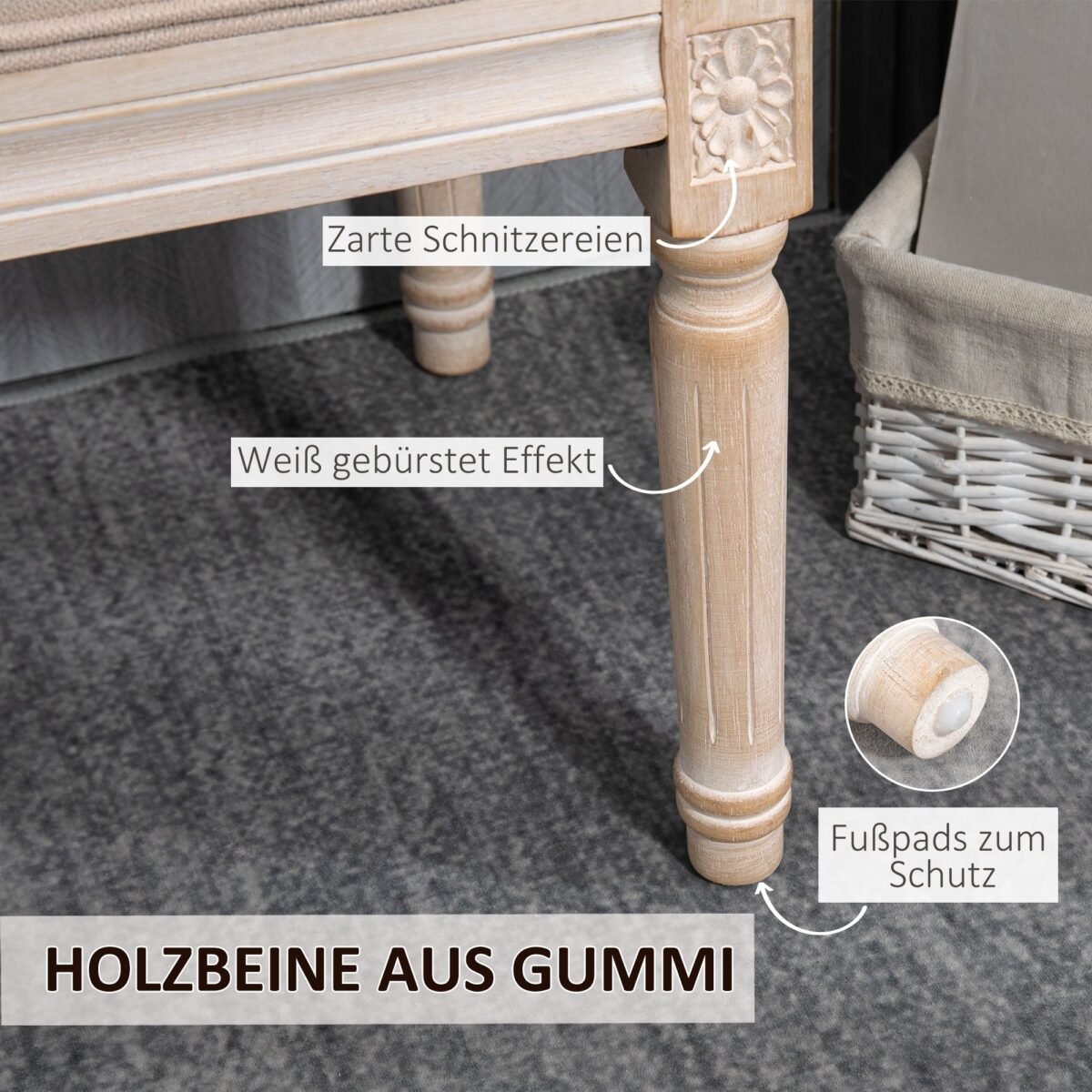 Sagomis dygsniuota vintažinio stiliaus banketė