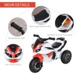 Vaikiškas paspiriamas motociklas su muzika ir šviesomis