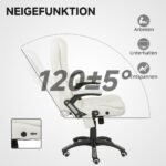 Ergonominė biuro kėdė su masažu ir šildymu