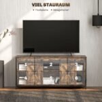 Pramoninio dizaino žema TV spintelė iki 60 colių televizoriams