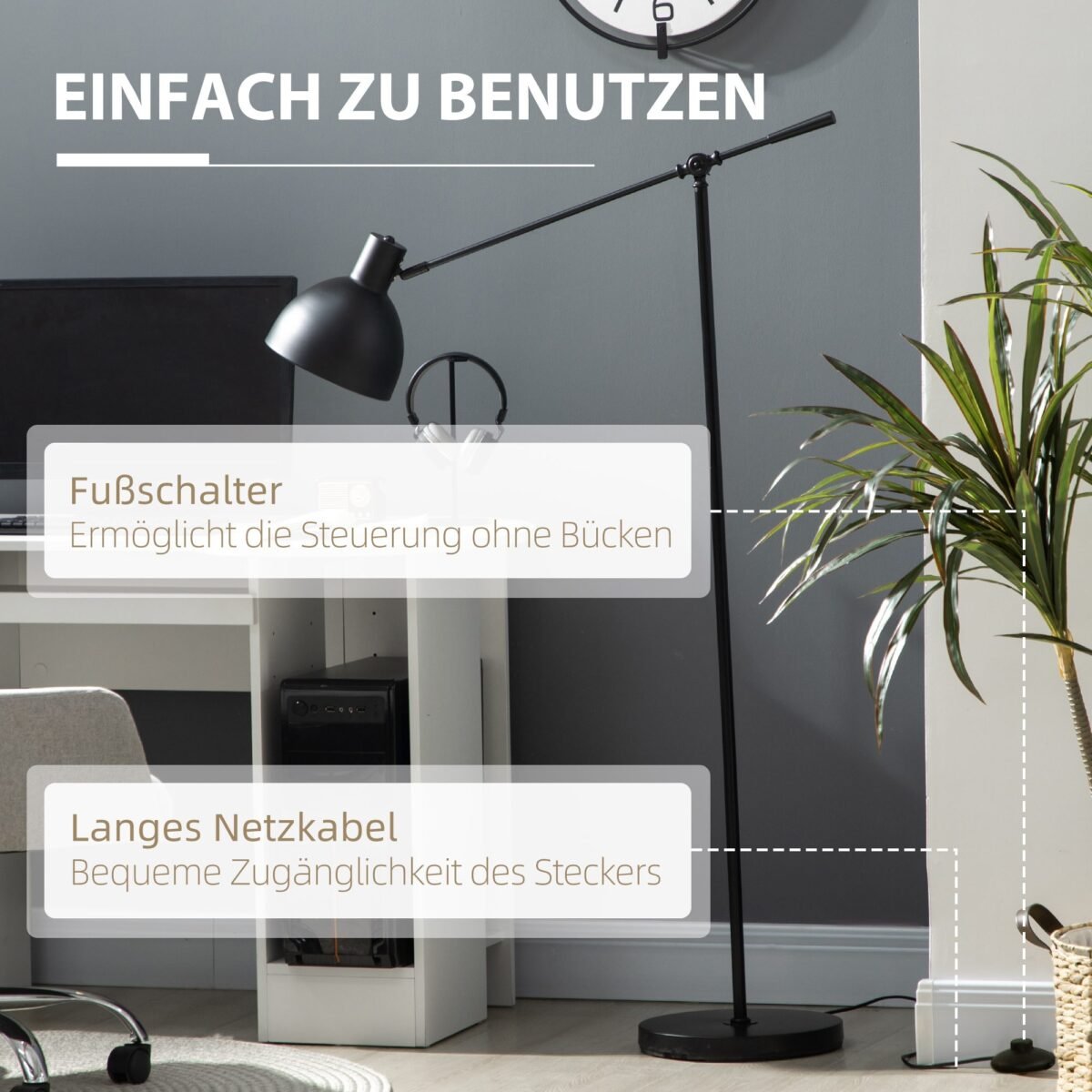 Reguliuojamo aukščio pramoninio dizaino pastatomas šviestuvas