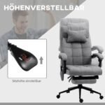 Ergonominė masažuojanti biuro kėdė