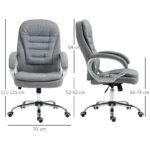 Ergonomiška biuro kėdė su supimo funkcija