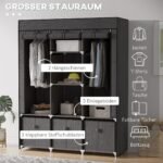 Sulankstoma neaustinė drabužių spinta su 3 stalčiais