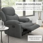 Atlošiamas krėslas su kvėpuojančiu lino imitacijos audiniu