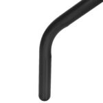 Apvalus lauko stalas su stikliniu stalviršiu ∅60x70 cm