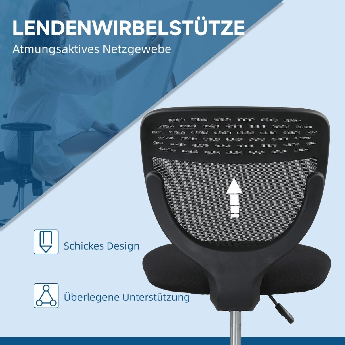 Reguliuojamo aukščio braižybos kėdė su kojų atrama