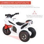 Vaikiškas paspiriamas motociklas su muzika ir šviesomis