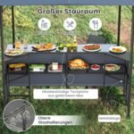 Baro paviljonas su stalu ir dviem kėdėm (Pilka)
