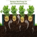 Stačiakampė pakelta lysvė su plienine konstrukcija (Tamsiai žalia)