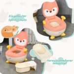 Neslystantis vaikiškas puodukas su išimamu dubeniu