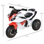 Vaikiškas paspiriamas motociklas su muzika ir šviesomis
