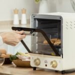 15 l talpos mini orkaitė su reguliuojamo aukščio kepimo skarda ir grotelėmis