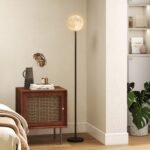 Pastatomas šviestuvas su 3D mėnulio gaubtu ir 3 šviesos spalvomis