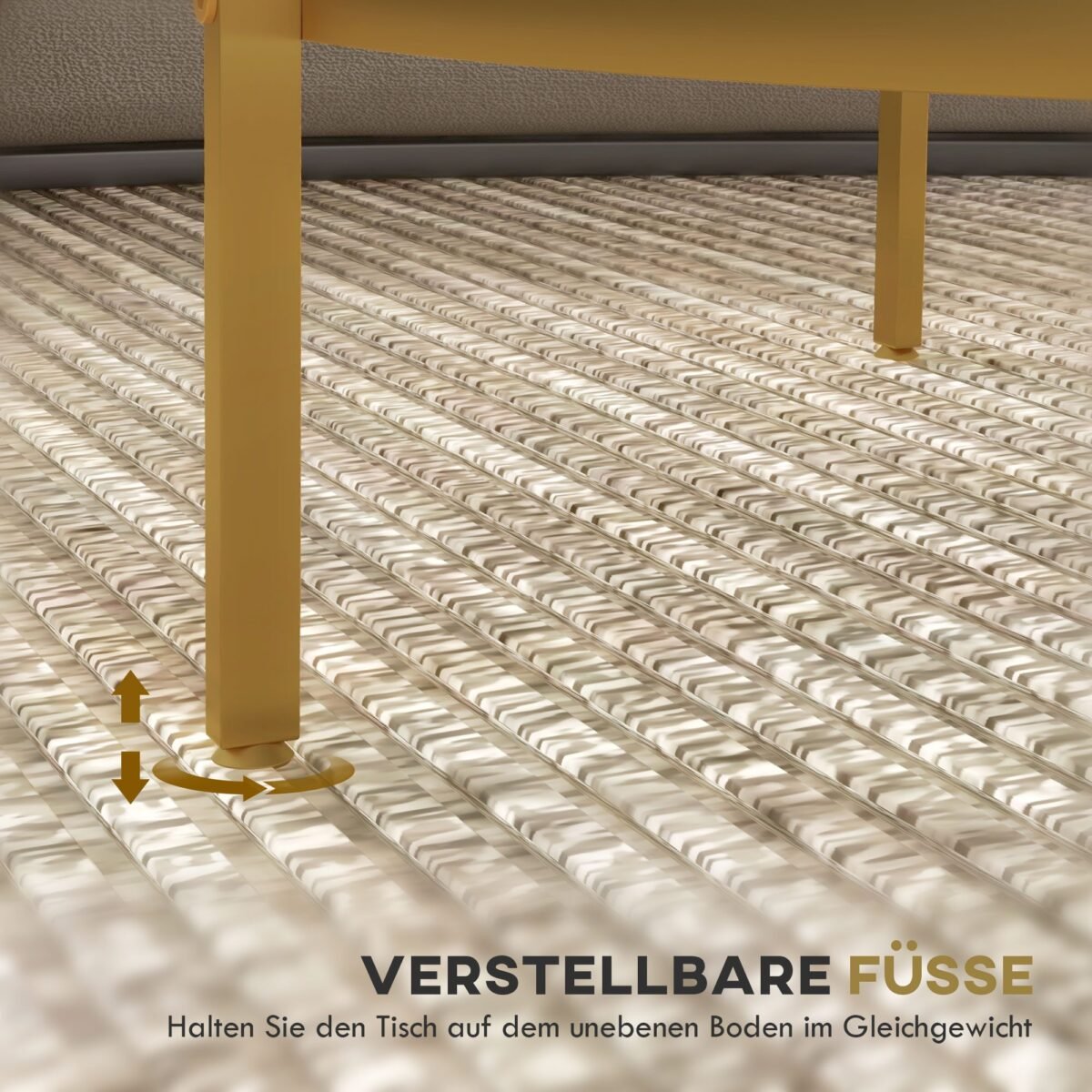 Modernaus dizaino pagalbinis staliukas su dviem lentynomis