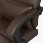 Ergonomiška biuro kėdė su masažo ir atlošimo funkcijomis