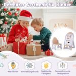 Reguliuojamo aukščio vaikiška mokyklinė lenta su kėdute (Violetinė)