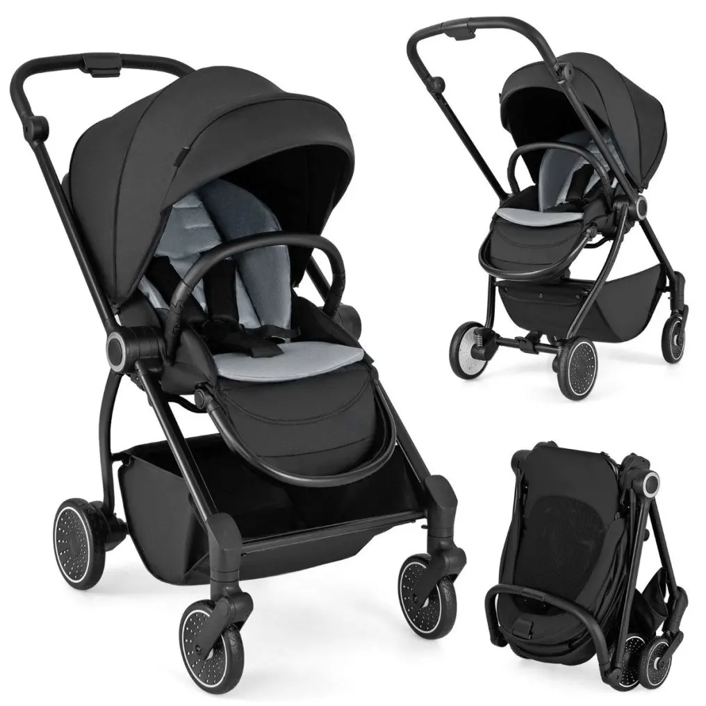kinderwagen-reisebuggy-12825_10_.jpg_big1016 Sulenkiama kelioninė vežimėlio kėdutė su reguliuojamu atlošu (Juoda)