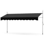 Reguliuojama rankinė markizė be gręžimo (Juoda)