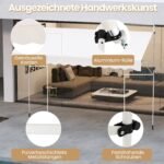 Reguliuojamo aukščio ir UV spinduliams atspari markizė balkonui (Balta)