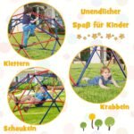 Kopimo kupolas su sūpuoklėmis 305 cm (Raudona)