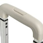 Sulankstomas transportavimo vežimėlis su laiptakopiais ratais