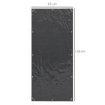 Malkų stelažo uždangalai atsparūs oro sąlygoms ir dulkėms, 2 vnt.