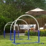 Šunų Agility rinkinys pradedantiesiems su 4 lankais