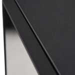 Veidrodinė spintelė su plieniniu korpusu, lentynomis ir atvira niša