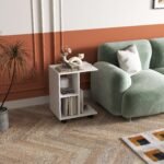 C formos pagalbinis staliukas su ratukais