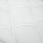 Salono kėdė su ratukais, reguliuojamo aukščio ir apmušta dirbtine oda