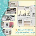 Žaidimų virtuvėlė vaikams su aksesuarais ir elektroniniu ledo aparatu