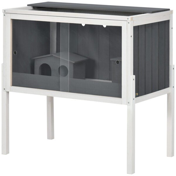 Nykštukinių žiurkėnų narvas su 3000 cm² plotu