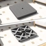 Smėliu pildomi, oro sąlygoms atsparūs skėčio stovo pagrindo svoriai