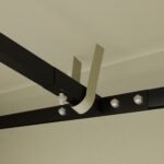 Paviljono atsarginis stogas 3 x 3 m su vandens nutekėjimo angomis ir UPF30+ apsauga