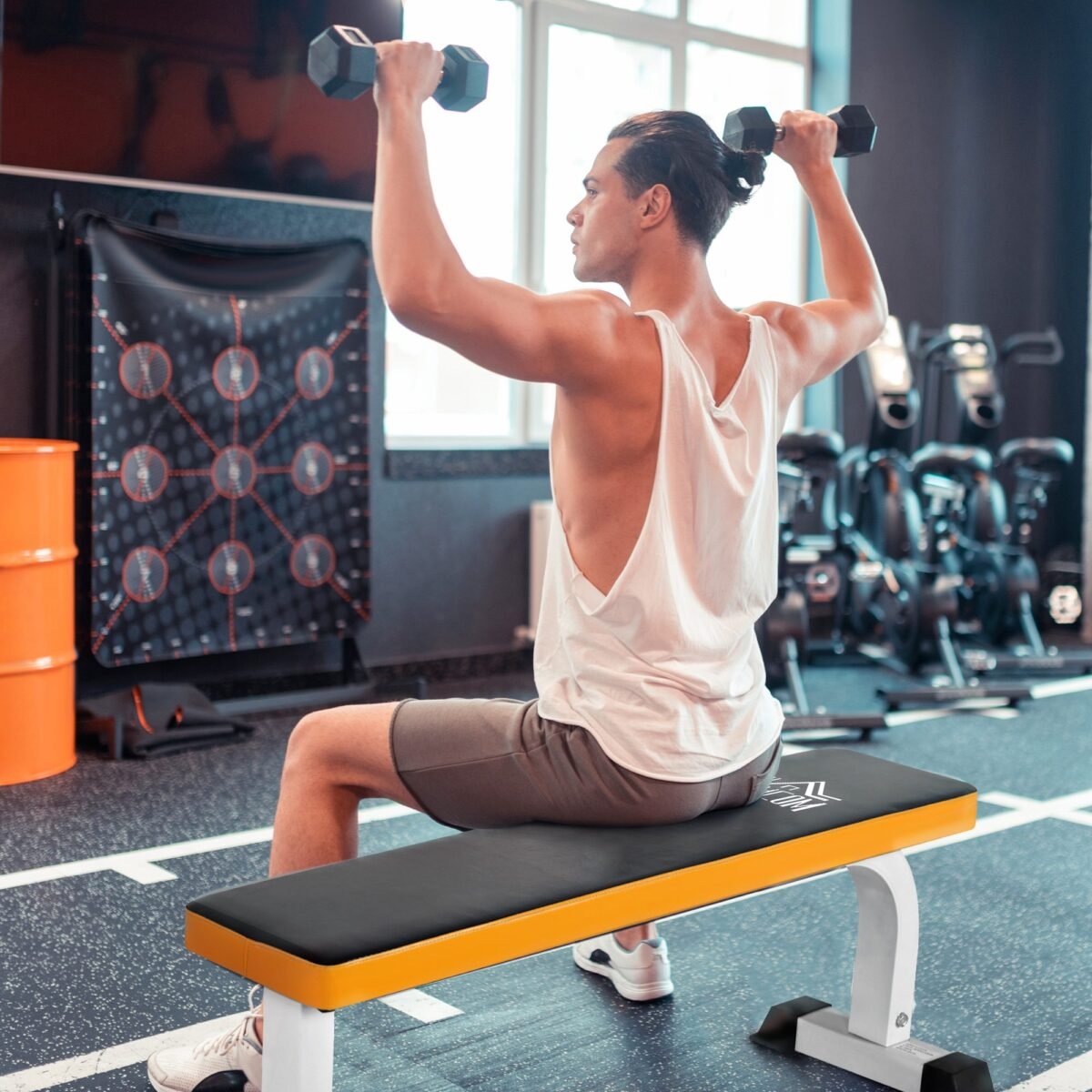 Universalus treniruočių suoliukas namams