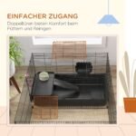 Kleintierkäfig su nuimamu voljeru ir priedais