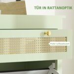 Batų spintelė su ištraukiamu stalčiumi ir atverčiamais skyriais su reguliuojamomis lentynomis 12 porų batų