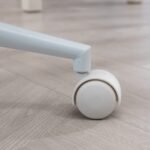 Reguliuojamo aukščio biuro kėdė su tedžio fliso apmušalu