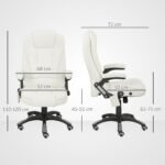 Ergonominė biuro kėdė su masažu ir šildymu