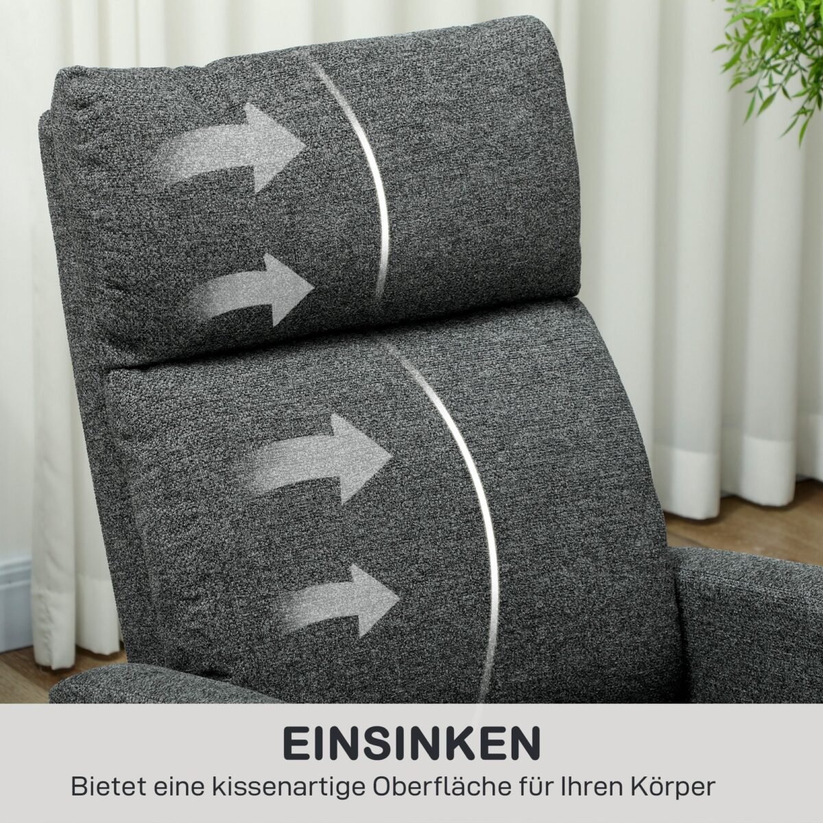 Audiniu aptrauktas reglaineris su reguliuojamu atlošu ir kojų atrama