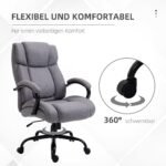 Ergonominė biuro kėdė iki 220 kg apkrova