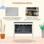 Erdvus žiurkėno narvelis su akrilinėmis stumdomomis durelėmis