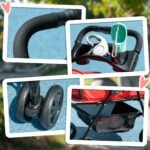 Augintinių vežimėlis iki 4 kg sulankstomas