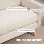 Kompaktiška aksominė dviejų vietų sofa