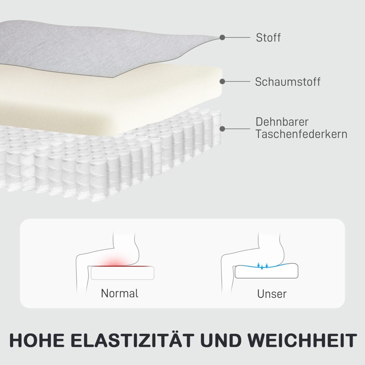 Atlošiamas krėslas su integruota kojų atrama
