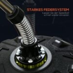 Reakcijos bokso kriaušė su reguliuojamu aukščiu ir stabiliu pripildomu pagrindu