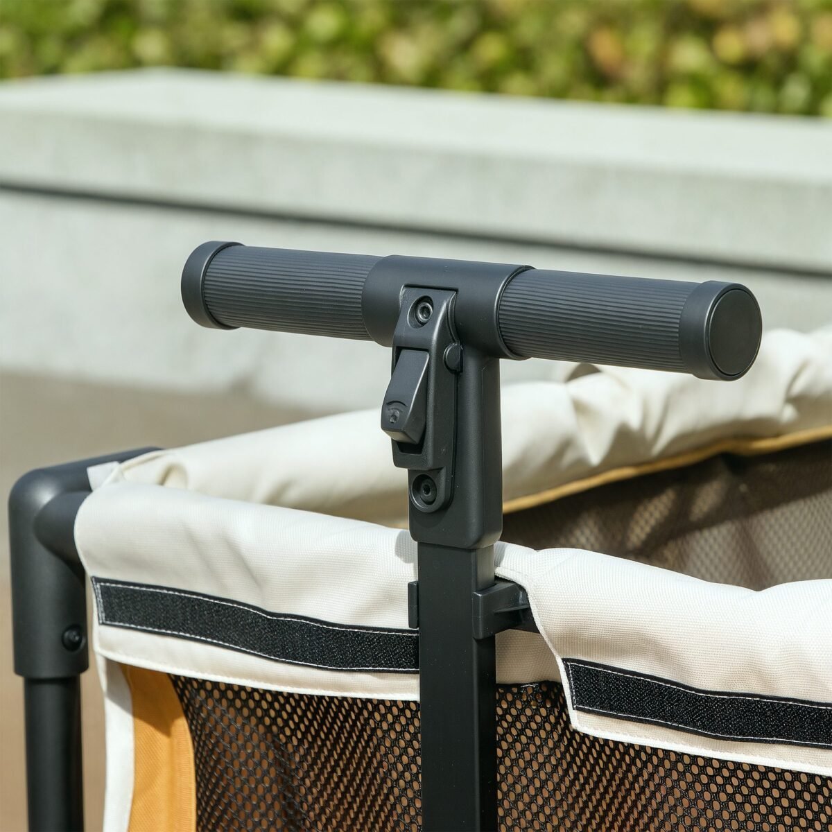 Sulankstomas gyvūnų vežimėlis šunims ir katėms iki 30 kg